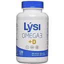 Омега и Витамин D3 LYSI Omega3 + D, 120 капсул