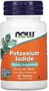 Вітаміни та мінерали NOW Potassium Iodide, 60 таблеток