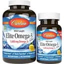 Жирные кислоты Carlson Labs Elite Omega-3 Gems 90+30 капсул