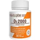 Витамин D3 Elixir 2000 МЕ 300 мг 30 капсул