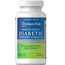 Вітаміни та мінерали Puritan's Pride Diabetic Support Formula 60 каплет