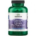Мінерали Swanson Calcium Citrate Plus Magnesium 150 капсул