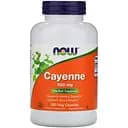 Натуральна добавка Now Cayenne 500 mg 250 вегакапсул