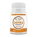 Вітамін D3+К2 Biotus Vitamin D3+K2 5000 МО/50 мкг  60 капсул
