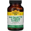 Экстракт сереноа и коры африканской сливы Country Life Saw Palmetto 90 капсул