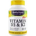 Витамины и минералы Healthy Origins Vitamin D3 & K2 180 капсул