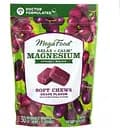 Заспокійливий магній MegaFood Relax + Calm Magnesium Soft Chews Grape 30 жувальних цукерок
