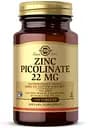 Вітаміни та мінерали Solgar Zinc Picolinate 22 mg, 100 таблеток