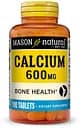 Вітаміни та мінерали Mason Natural Calcium 600 mg, 100 таблеток