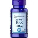 Витамины и минералы Puritan's Pride Vitamin B-2 (Riboflavin) 100 мг 100 таблеток