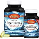 Супер Омега-3 Carlson Super Omega-3, 1200 мг 100+30 желатиновых капсул
