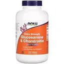 Препарат для суглобів і зв'язок Now Glucosamine & Chondroitin Extra Strength 240 таблеток