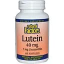 Лютеин Natural Factors Lutein 40 мг 60 гелевых капсул
