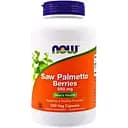 Со Пальметто Now Foods Saw Palmetto ягоды 550 мг 250 вегетарианских капсул