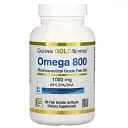 Рыбий жир California Gold Nutrition Омега 800 90 желатиновых капсул