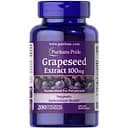 Экстракт виногадных косточек Puritan's Pride Grapeseed Extract 200 капсул