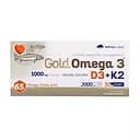 Вітаміни та мінерали Olimp Gold Omega 3 D3+K2, 30 капсул