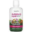 Жидкие мультивитамины Natures Plus Animal Parade Gold Вкус Тропических фруктов 887 мл