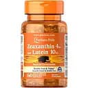 Натуральна добавка Puritan's Pride Zeaxanthin 4 mg with Lutein 10 mg, 60 капсул