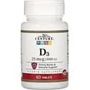 Вітаміни та мінерали 21st Century Vitamin D3 25 мкг 60 таблеток