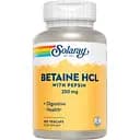 Бетаин Solaray Betaine HCl 250 мг 180 капсул