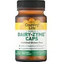 Натуральна добавка Country Life Dairy-Zyme Caps 50 капсул