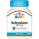Витамины и минералы 21st Century Selenium 200 мкг 60 капсул
