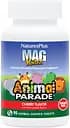 Вітаміни та мінерали Natures Plus Animal Parade Mag Kidz Sugar Free, 90 жувальних таблеток Вишня