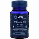 Витамин D-3 7000 МЕ Life Extension 60 капсул