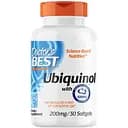 Натуральна добавка Doctor's Best Ubiquinol with Kaneka 200 mg 30 капсул