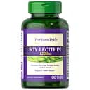 Натуральна добавка Puritan's Pride Soy Lecithin 1200 mg 100 капсул