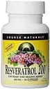 Натуральна добавка Source Naturals Resveratrol 200 mg, 30 таблеток