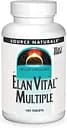 Вітаміни та мінерали Source Naturals Elan Vital Multiple, 180 таблеток