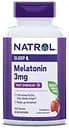 Натуральна добавка Natrol Melatonin 3mg Fast Dissolve, 150 таблеток Полуниця