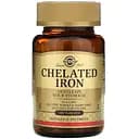 Хелатне залізо Solgar Chelated Iron 25 мг 100 таблеток