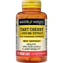 Экстракт терпкой вишни с куркумой Mason Natural Tart Cherry Extract With Turmeric 1000 мг 60 вегетарианских капсул