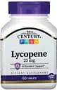 Натуральная добавка 21st Century Lycopene 25 mg, 60 таблеток