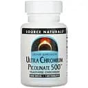Витамины и минералы Source Naturals Ultra Chromium Picolinate 500 мкг 120 таблеток