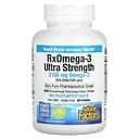 Омега-3 ультра Natural Factors RxOmega-3 Ultra Strength 2150 мг 60 гелевих капсул