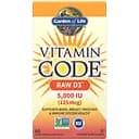 Витамины и минералы Garden of Life Vitamin Code Raw Vitamin D3 125 мкг 60 вегакапсул