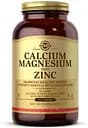 Вітаміни та мінерали Solgar Calcium Magnesium Plus Zinc, 250 таблеток