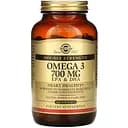 Рыбий жир Омега-3 Solgar Omega-3 EPA & DHA двойная сила 700 мг 120 капсул