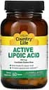 Натуральна добавка Country Life Active Lipoic Acid 300 mg, 60 таблеток