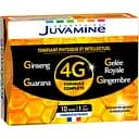 Натуральна добавка Juvamine 4G Тонус женьшень + маточне молочко + гуарана + імбир 10 x 10 мл