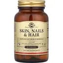 Комплекс для шкіри волосся та нігтів Solgar Skin, Nails & Hair Advanced MSM 60 таблеток 