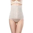 Корсет для живота, що тягне моделюючий пояс бандаж для талії після пологів XS White (16531)
