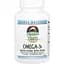 Омега-3 Source Naturals Omega-3S EPA-DHA для веганів 300 мг 60 капсул (SNS-02459) - мініатюра 1