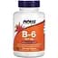 Вітамін В6 Now Foods 100 мг 250 вегетаріанських капсул - мініатюра 1