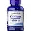 Кальций магний витамин D3 Puritan's Pride Calcium Magnesium with Vitamin D 120 капсул - миниатюра 1