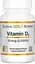 Вітаміни та мінерали California Gold Nutrition Vitamin D3 50 mcg, 90 рибних капсул - мініатюра 1